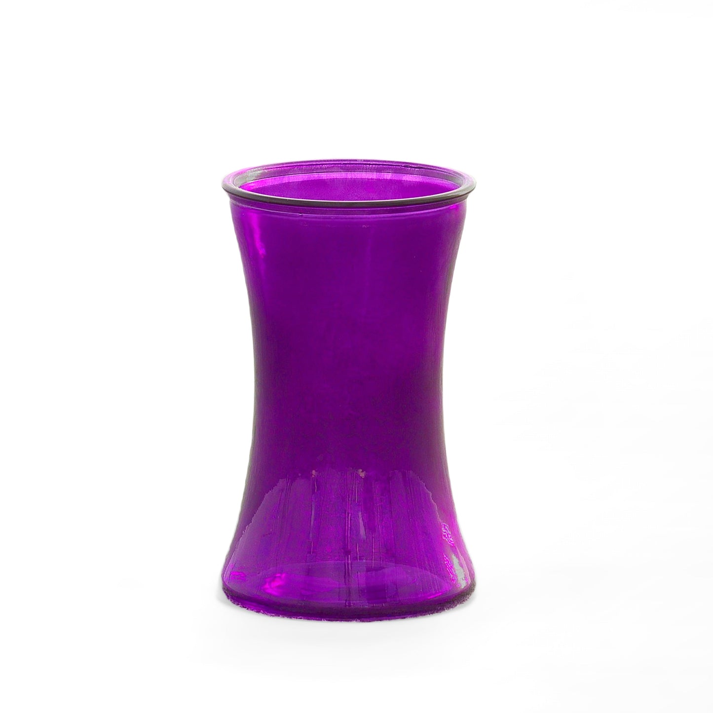Lyra Elegant Glass Vase-Glass-Urban Trends Collection-Purple-Urban Trends Collection