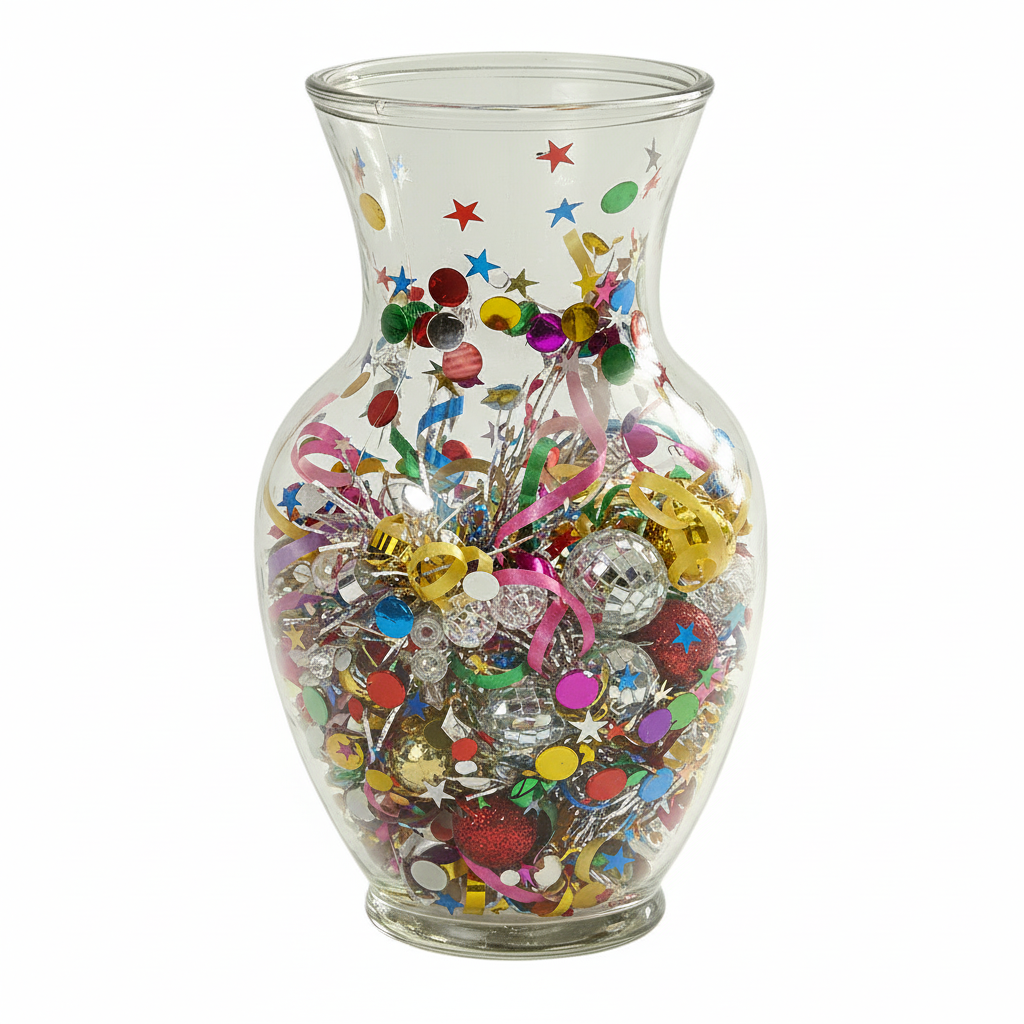 Pavia Ginger Glass Vase