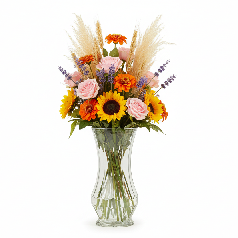 Verona Classic Glass Vase