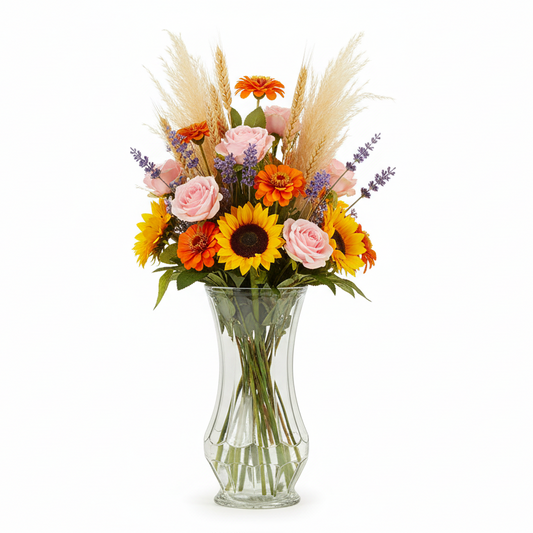 Verona Classic Glass Vase