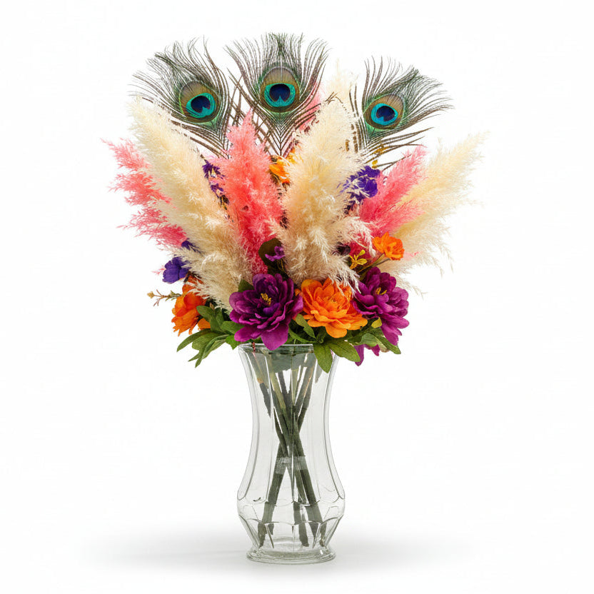 Verona Classic Glass Vase-Urban Trends Collection-Urban Trends Collection