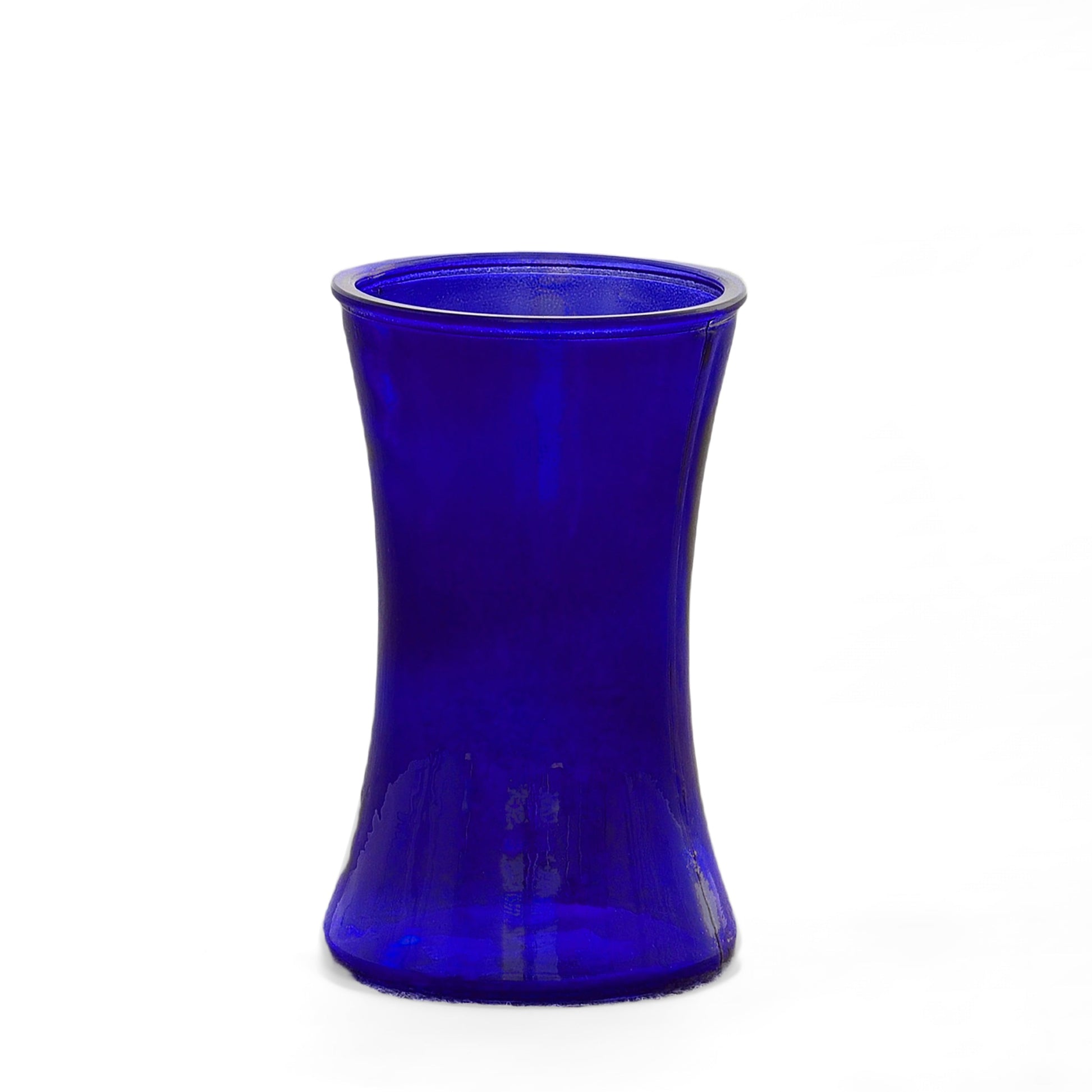 Lyra Elegant Glass Vase-Glass-Urban Trends Collection-Blue-Urban Trends Collection