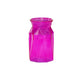 Ava Clear Glass Vase-Urban Trends Collection-Pink-Urban Trends Collection