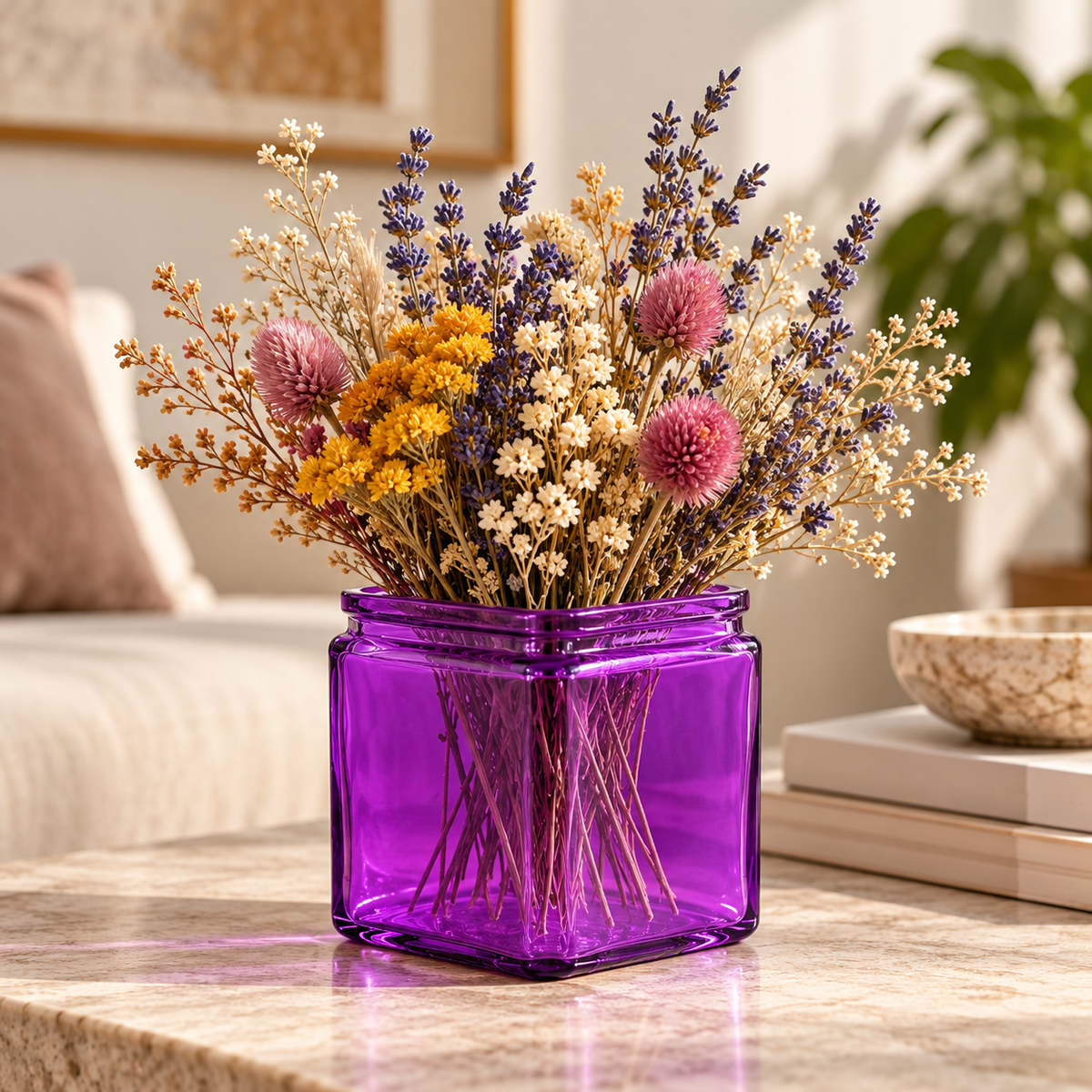 Juno Glass Cube Vase