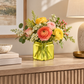 Juno Glass Cube Vase