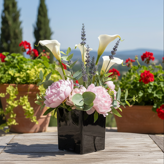 Aeris Glass Cube Vase