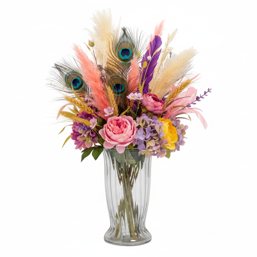 Jovelle Clear Glass Vase