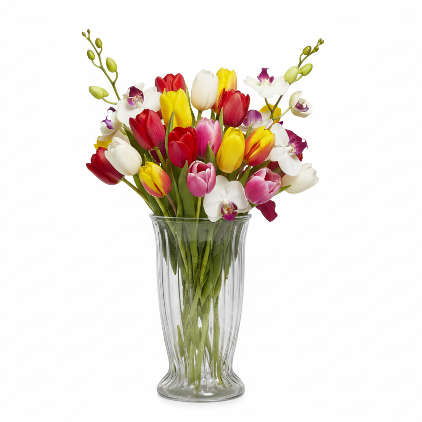 Jovelle Clear Glass Vase
