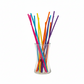 Zyra Clear Glass Gathering Vase