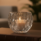 Kendi Textured Glass Bowl Vase