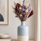 Maelle Speckled Round Ceramic Vase