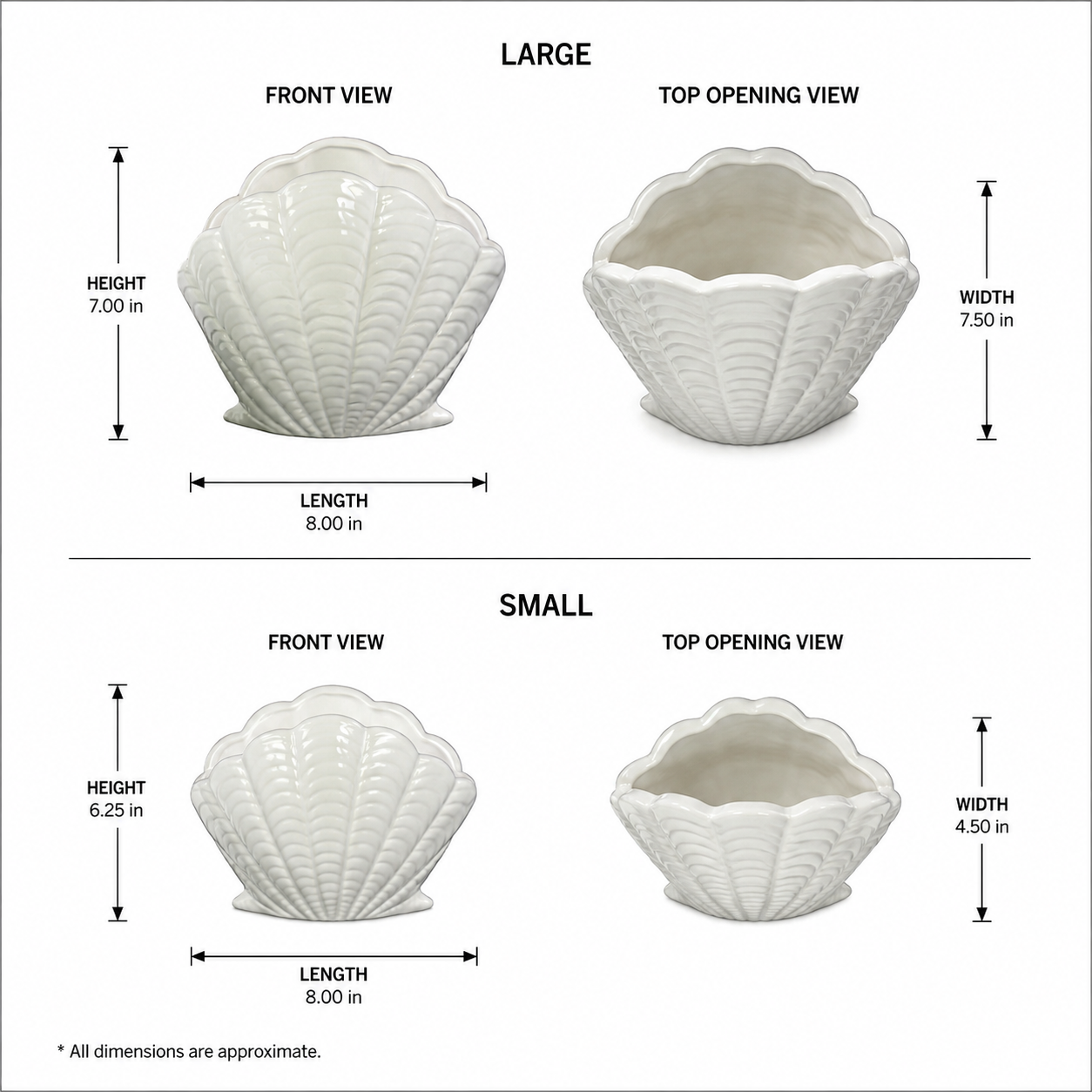 Maris Seashell Figurine