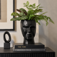 Mavrik Pixelated Head Ceramic Pot