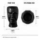 Mavrik Pixelated Head Ceramic Pot