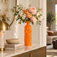 Maya Wrinkled Ceramic Vase