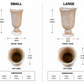 Nevaeh Goblet Ceramic Urn Vase