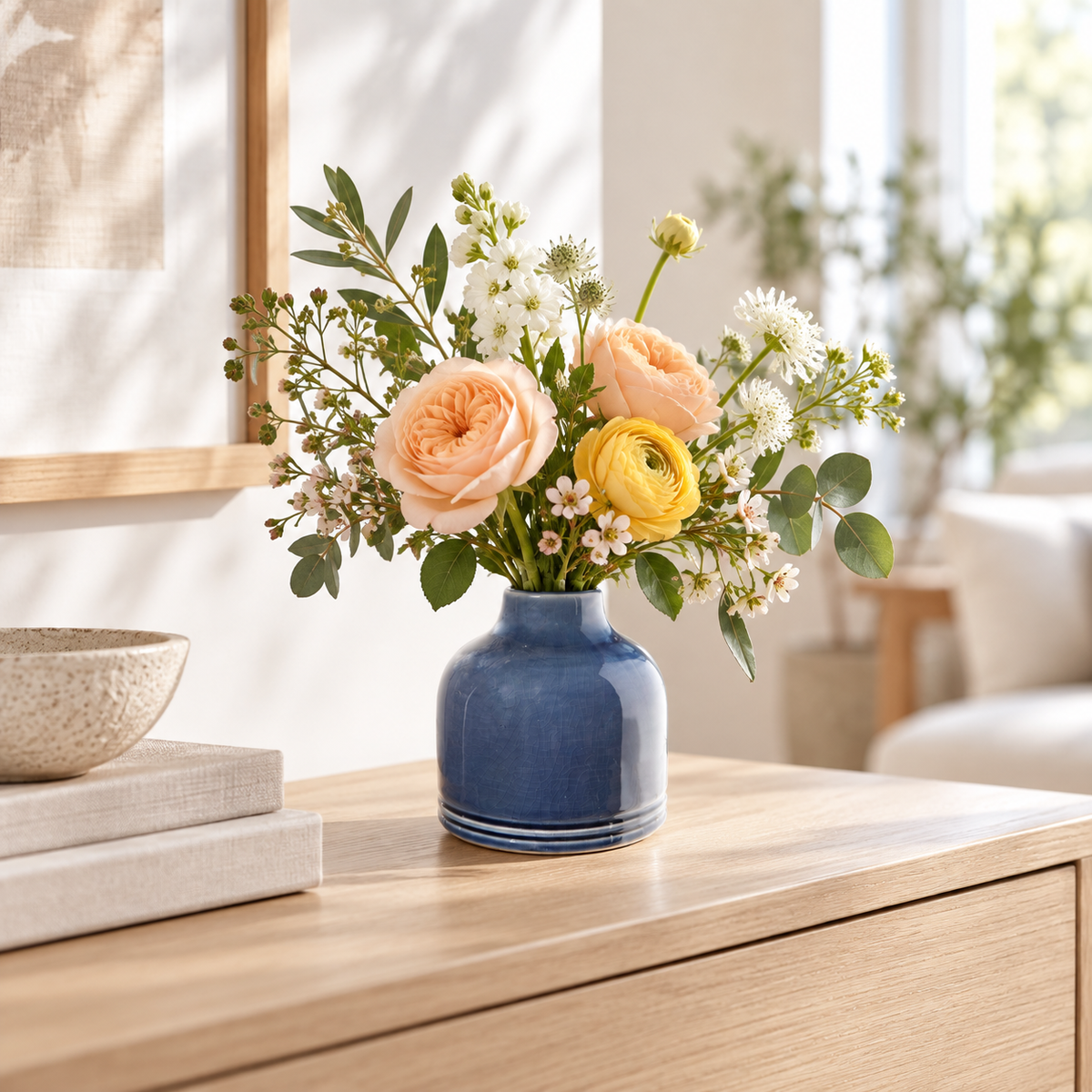 Oren Round Ceramic Vase