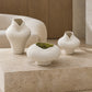Lane Sculptural Pedestal Ceramic Vase