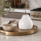 Posie Ceramic Pear Figurine