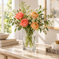 Harriet Clear Glass Block Vase