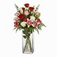 Joren Rectangle Clear Glass Vase