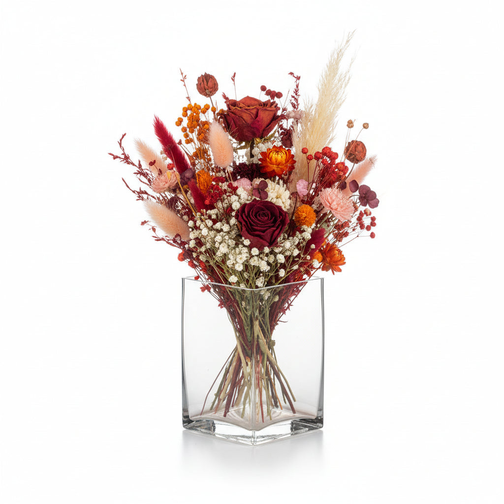 Rectangle Clear Glass-Urban Trends Collection-Clear-5x4x6-Urban Trends Collection