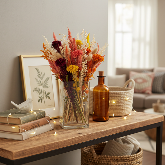 Nexa Clear Glass Block Vase