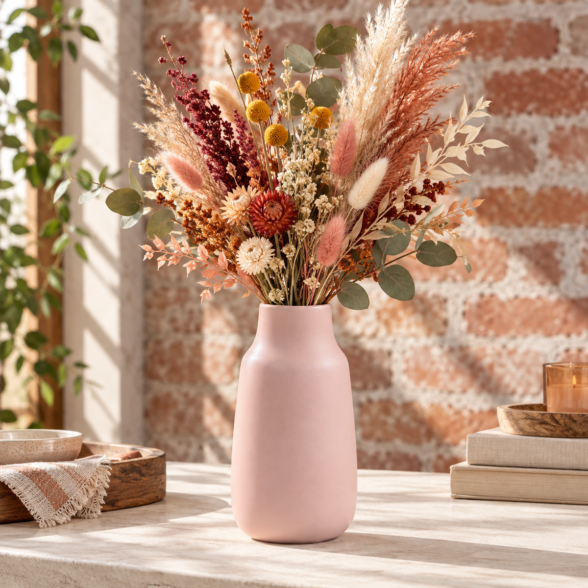 Rhevon Bellied Ceramic Vase