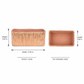 Rita Rectangular Embossed Planter - Large