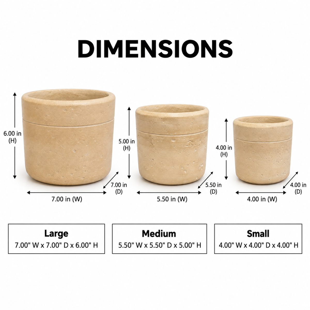 Romi Minimalist Cylindrical Ceramic Planter