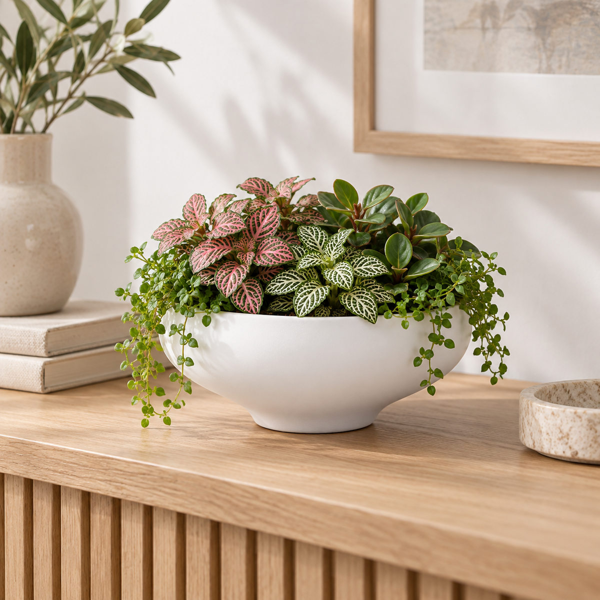 Rowan Cement Decorative Bowl