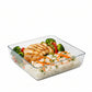 Cadenza Clear Glass Square Vase