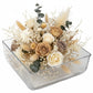 Square Clear Glass-Urban Trends Collection-Clear-10x10x5-Urban Trends Collection