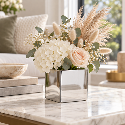 Bria Square Glass Vase