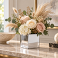 Bria Square Glass Vase
