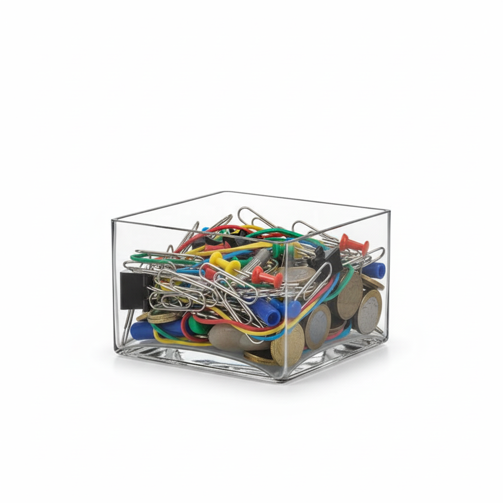 Clario Square Glass Vase