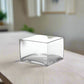 Square Clear Glass-Urban Trends Collection-Clear-6x6x4-Urban Trends Collection