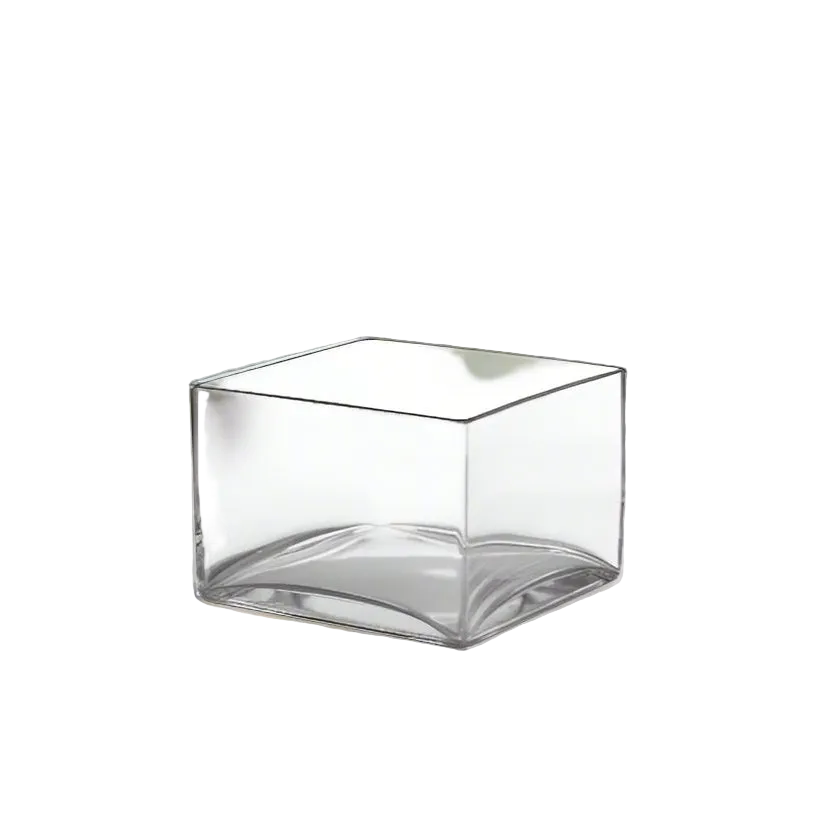 Clario Square Glass Vase