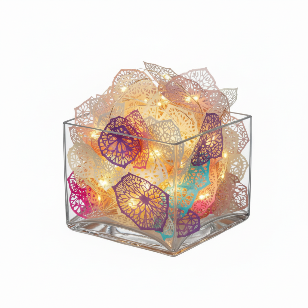 Clario Square Glass Vase