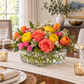 Cadenza Clear Glass Square Vase