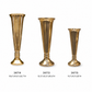 Scarlett Slender-Pedestal Fiberglass Urn - Large