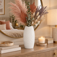 Seawave Engraved Pattern Ceramic Vase