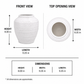 Alivia Ceramic Vase