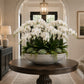 Nahla Wide Bowl Bird Bath with Pedestal Base
