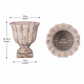 Agnes Terracotta Urn Planter