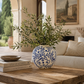 Libi Chinoiserie Ginger Jar Ceramic Vase