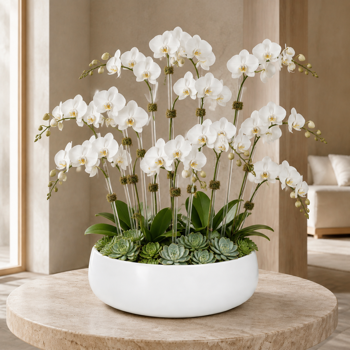 Zara Round Matte White Bowl