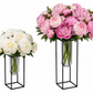 Wexler Coated Finish Square Metal Vase