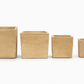 Lerio Textured Cube Ceramic Planter