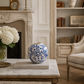 Libi Chinoiserie Ginger Jar Ceramic Vase